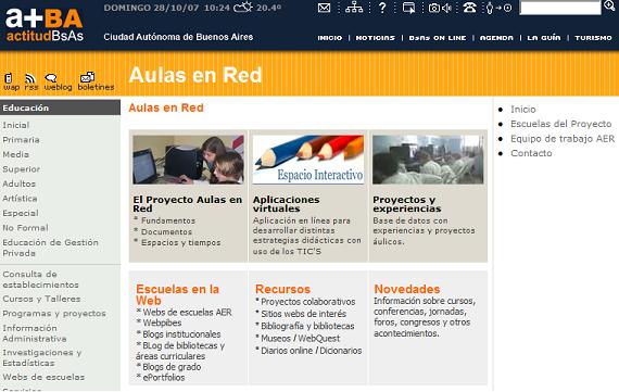 V JORNADAS DEL PROYECTO AULAS EN RED - REPORTE